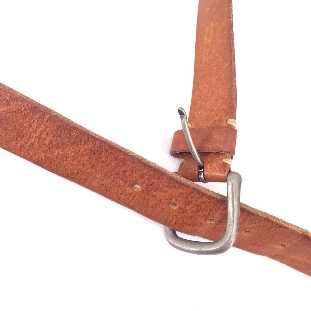Lucky Brand Men's Brown Leather Belt size 36 43